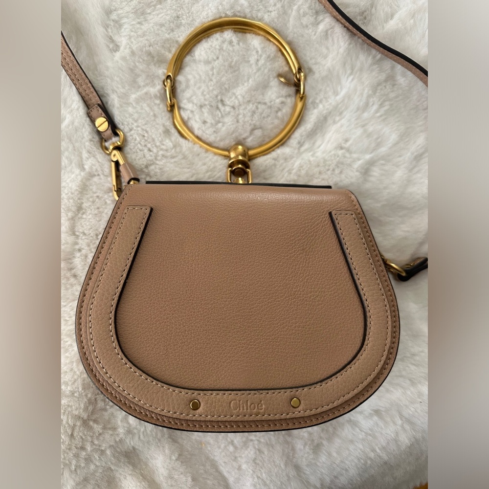 CHLOE leather Saddle Cross body bag